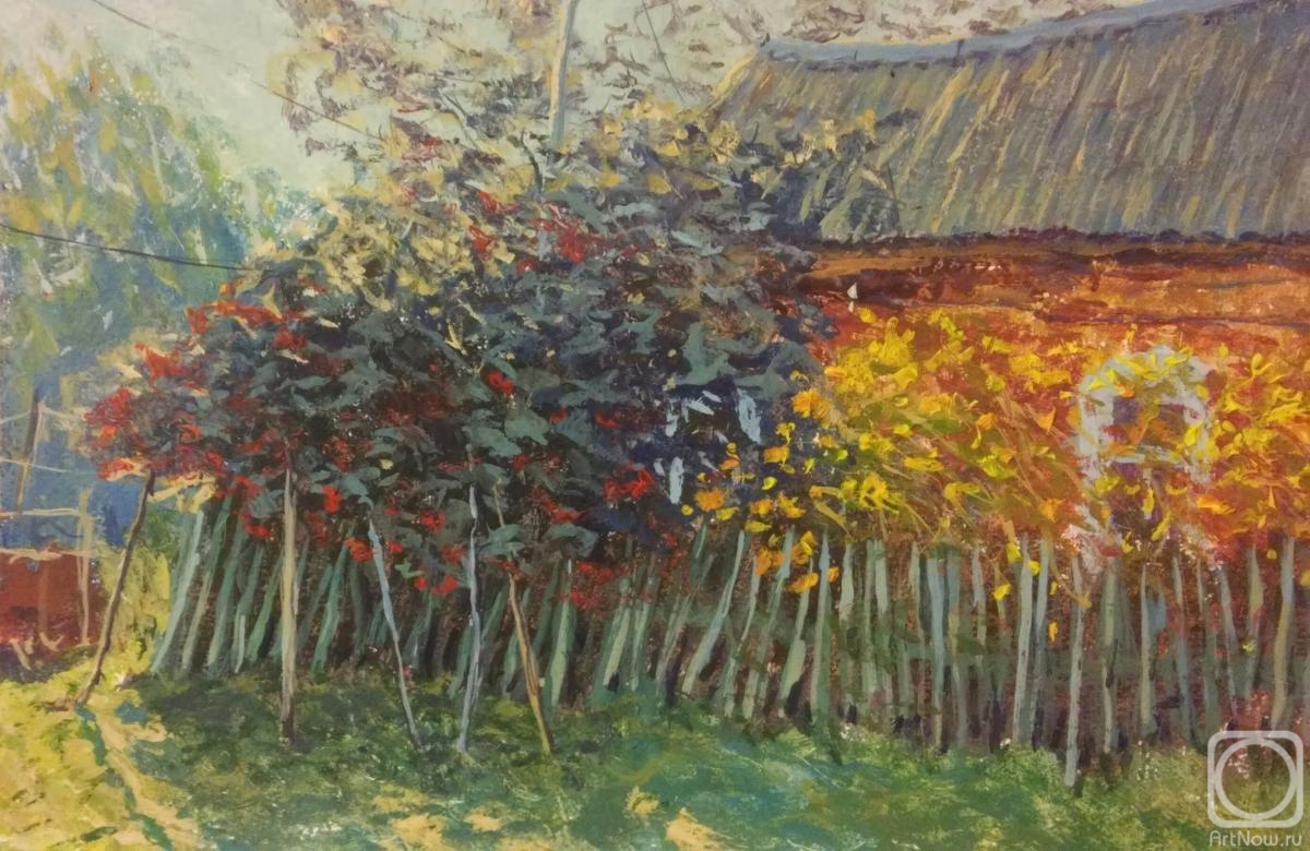 Gubarev Aleksandr. Under the window kalina