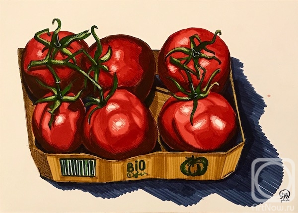 Lukaneva Larissa. Tomatoes