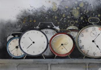 Clocks. Petrovskaya Irina