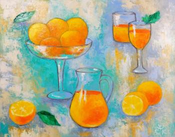Orange juice. Konstantinova Svetlana