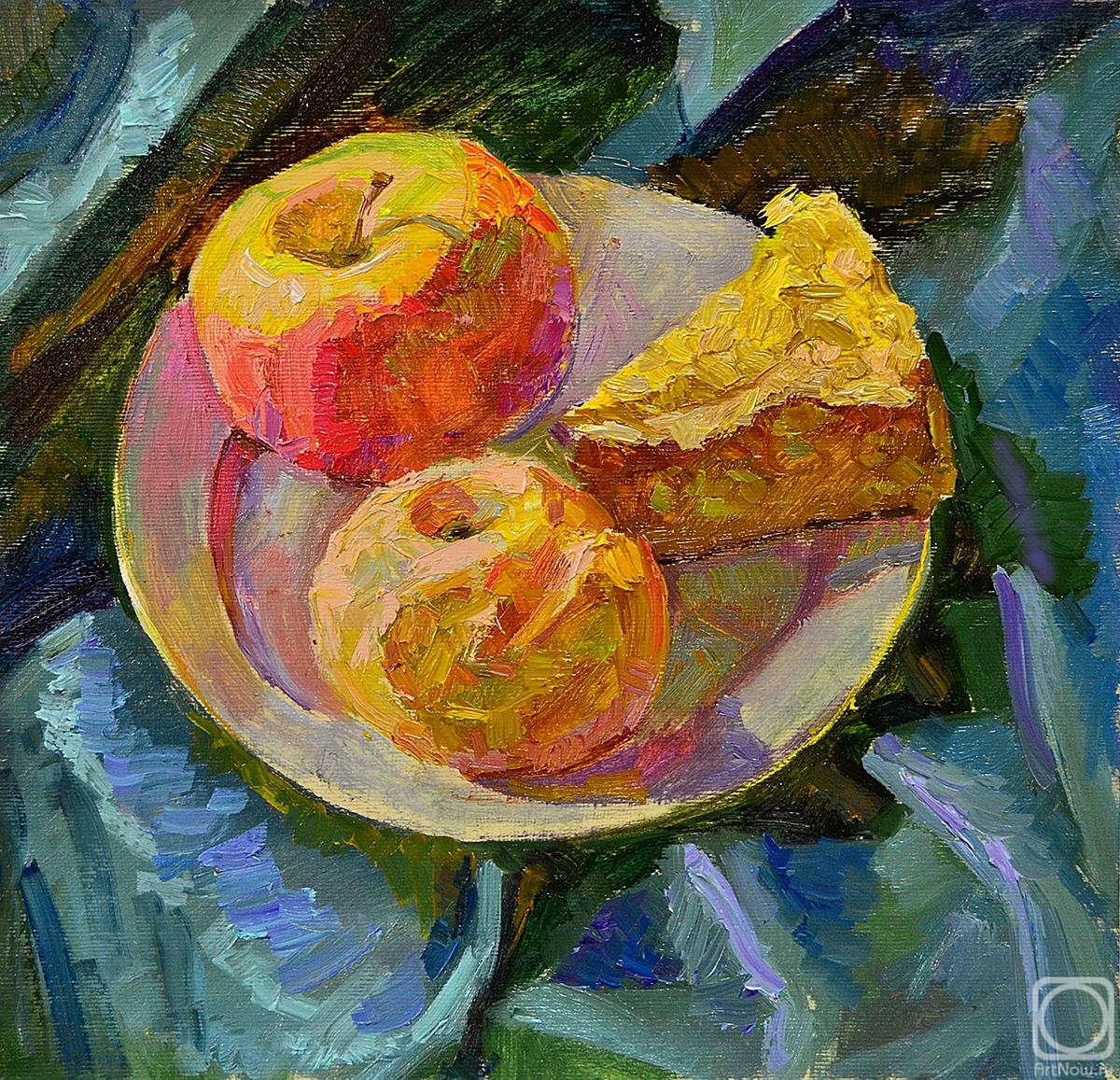 Taran Irina. Sharlota-baked Apple life