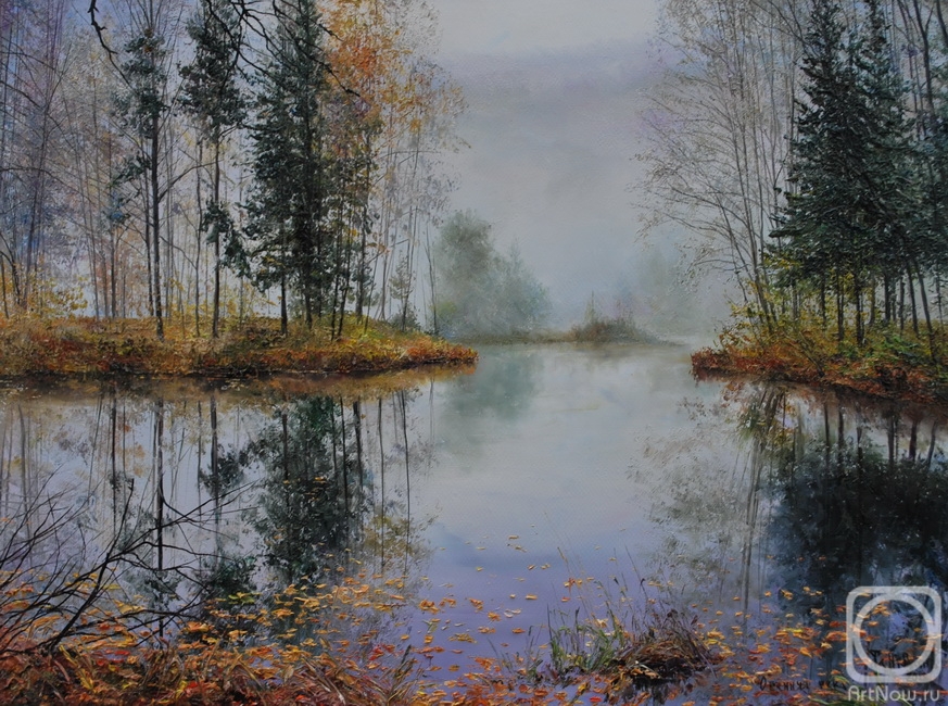 Vokhmin Ivan. Autumn river