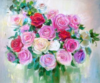 A bouquet of roses for you. Kropacheva Elena