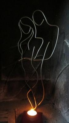 candlestick "Tender feelings". Rozhin yuri