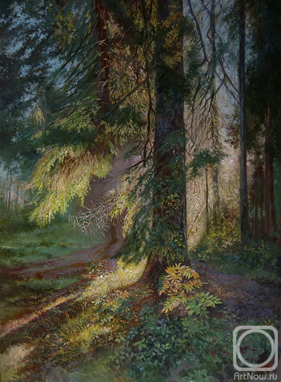 Panov Eduard. Sun beam Golden