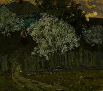 Gardens are in bloom (The Master Of A Night Landscape). Mekhed Vladimir