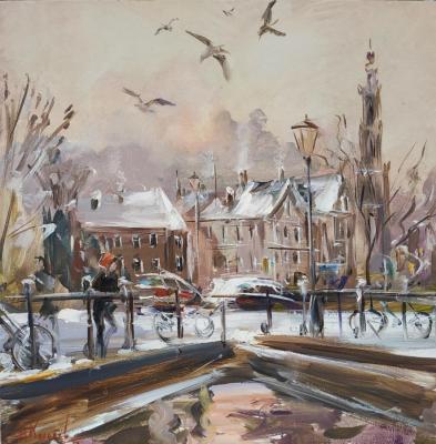 Winter. Amsterdam. Korolev Andrey