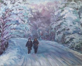 Winter Road. Balakina Olga
