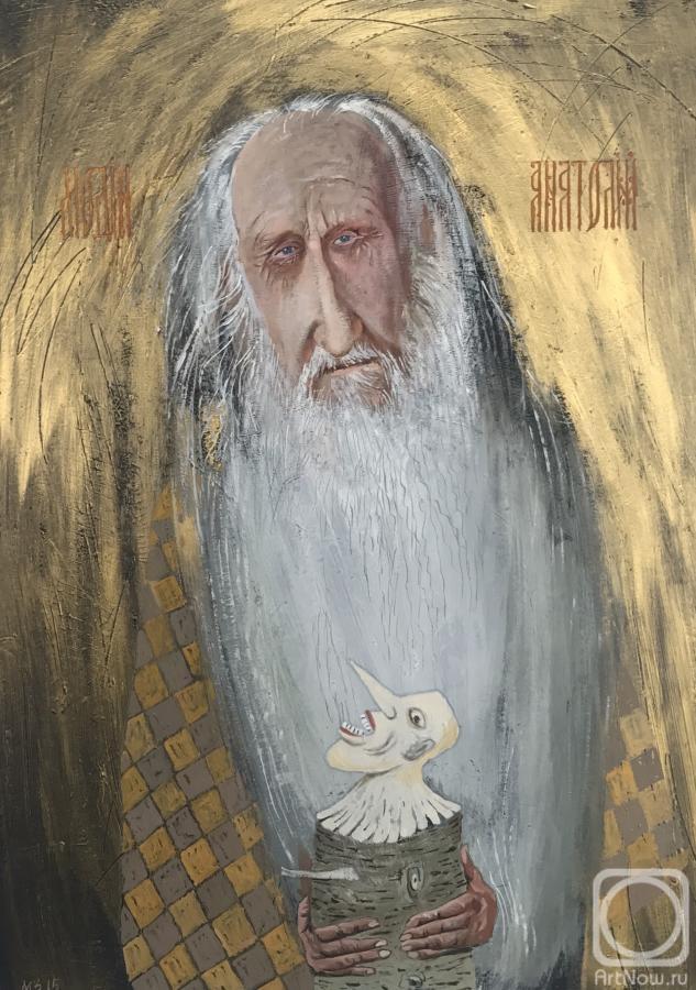 Zakharov Mikhail. Portrait of A. Modin