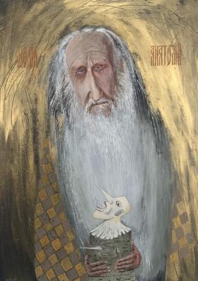 Portrait of A. Modin. Zakharov Mikhail