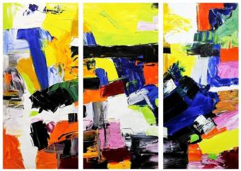 Domino Dancing N2. Triptych