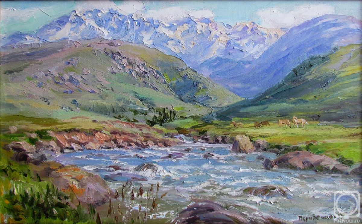 Krivenko Peter. Mountain river