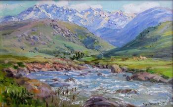 Mountain river. Krivenko Peter