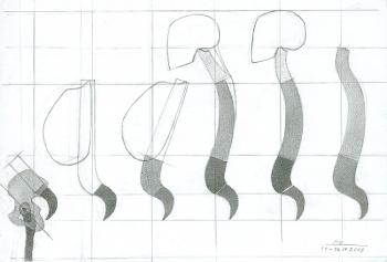 Spine Proportions Scheme. Yudaev-Racei Yuri