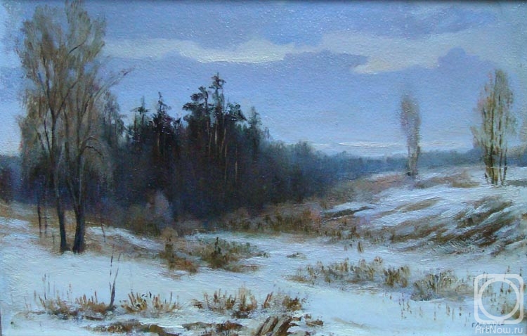Lazarev Georgiy. Winter in Kropotkin village