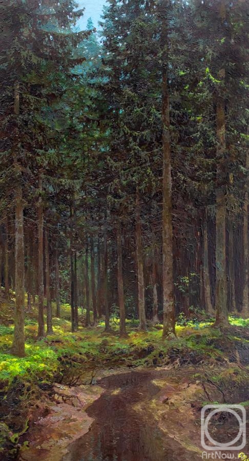 Sergeev Oleg. Stream in the forest