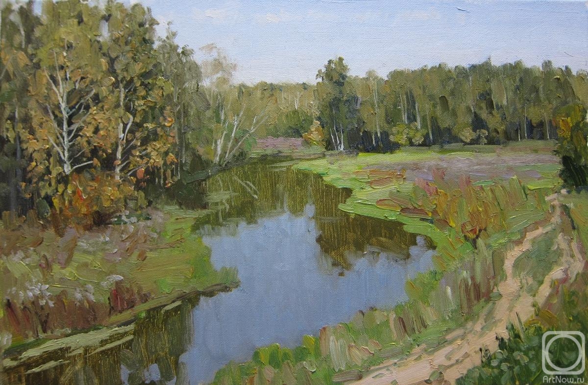 Chertov Sergey. The Klyazma river (etude)