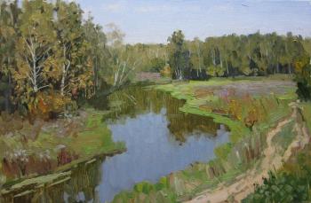 The Klyazma river (etude) (The Footpath). Chertov Sergey