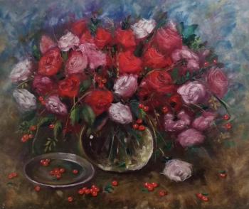 A bouquet of roses. Iskusnyh Svetlana