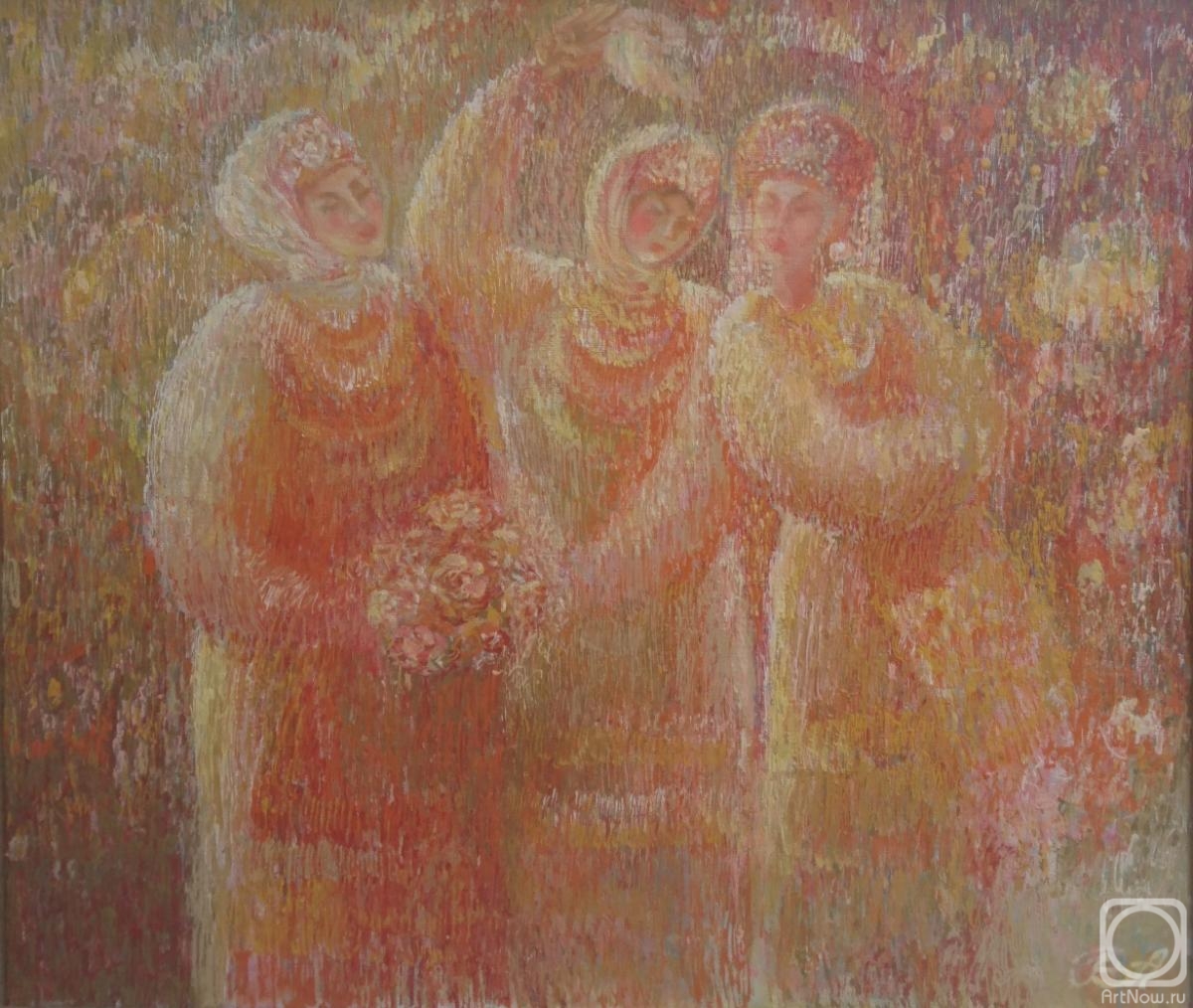 Qorlanov Vladimir. Three girls