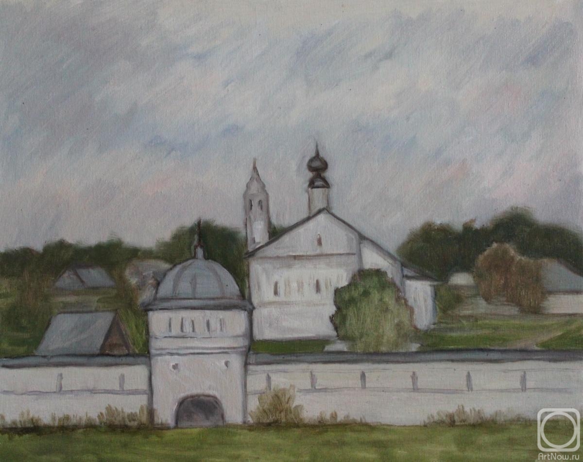 Illarionova-Komarova Elena. Suzdal. Pokrovsky Monastery in autumn