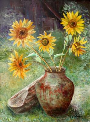 Sunflowers. Volosov Vladmir