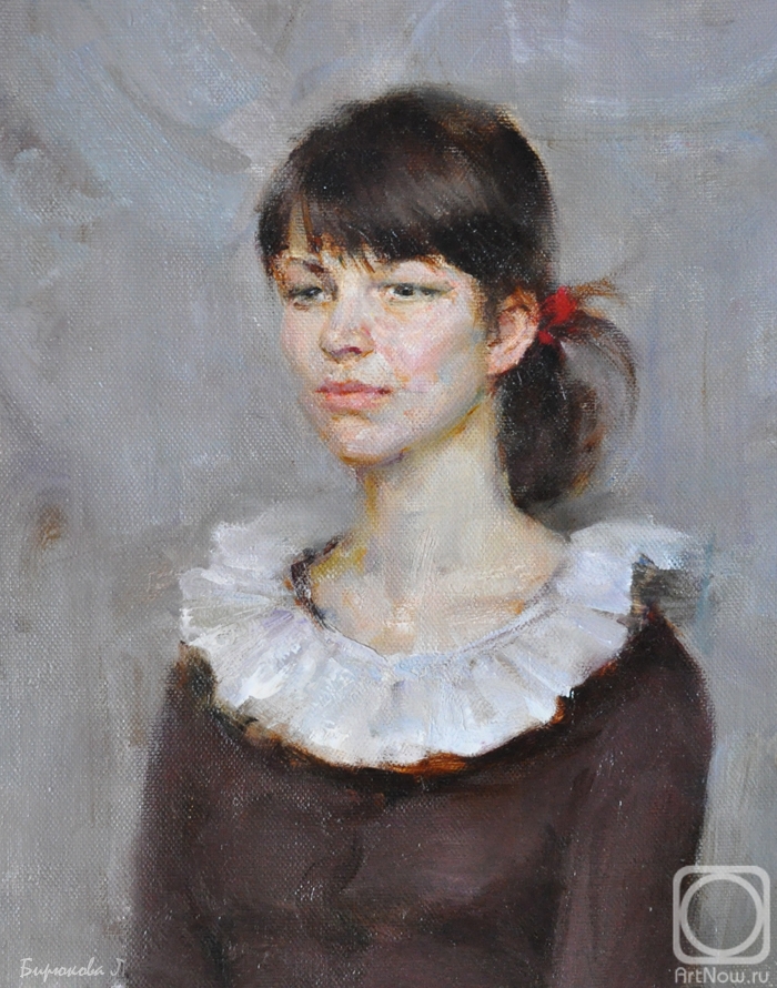 Biryukova Lyudmila. Portrait of a Girl