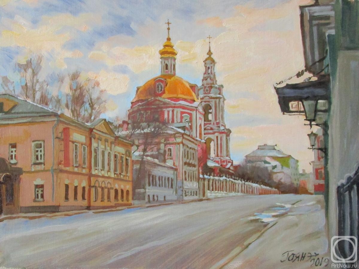Dobrovolskaya Gayane. Moscow, Church of Nikita the Martyr on Old Basmannaya Street