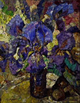 Irises. Titov Eugeny