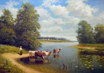 Water meadow (). Grokhotova Svetlana