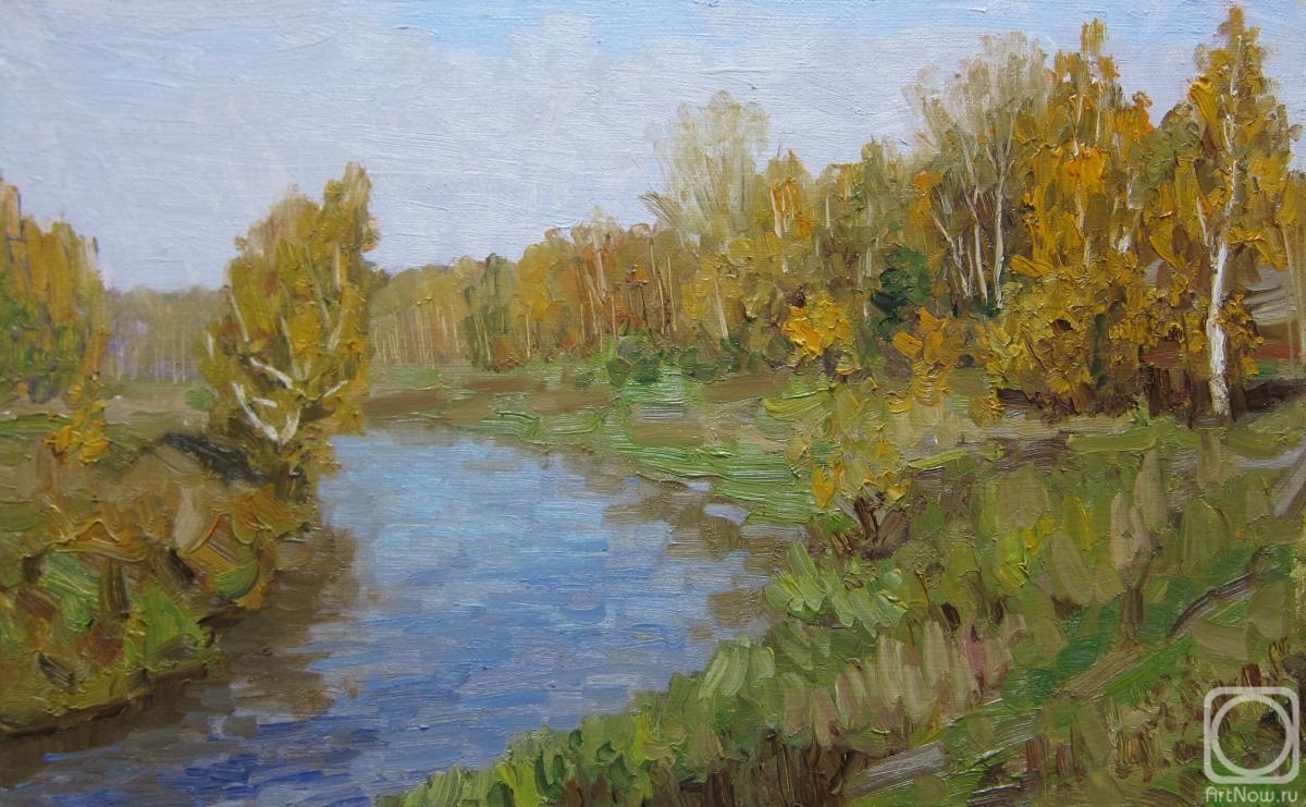 Chertov Sergey. Klyazma. Autumn (etude)