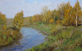 Klyazma. Autumn (etude). Chertov Sergey