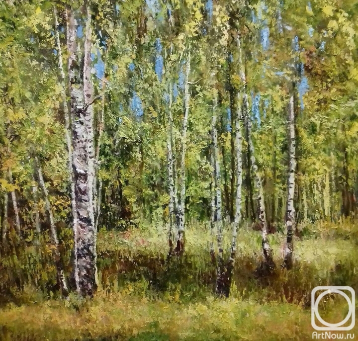 Shahramanyan Vagan. In the summer forest