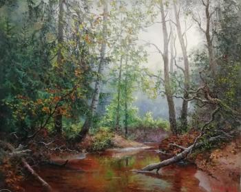 In the forest (Creek In The Forest). Burmakin Evgeniy