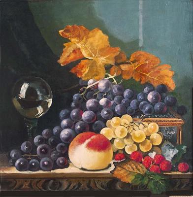Still life with fruit. Kugel Aleksandr