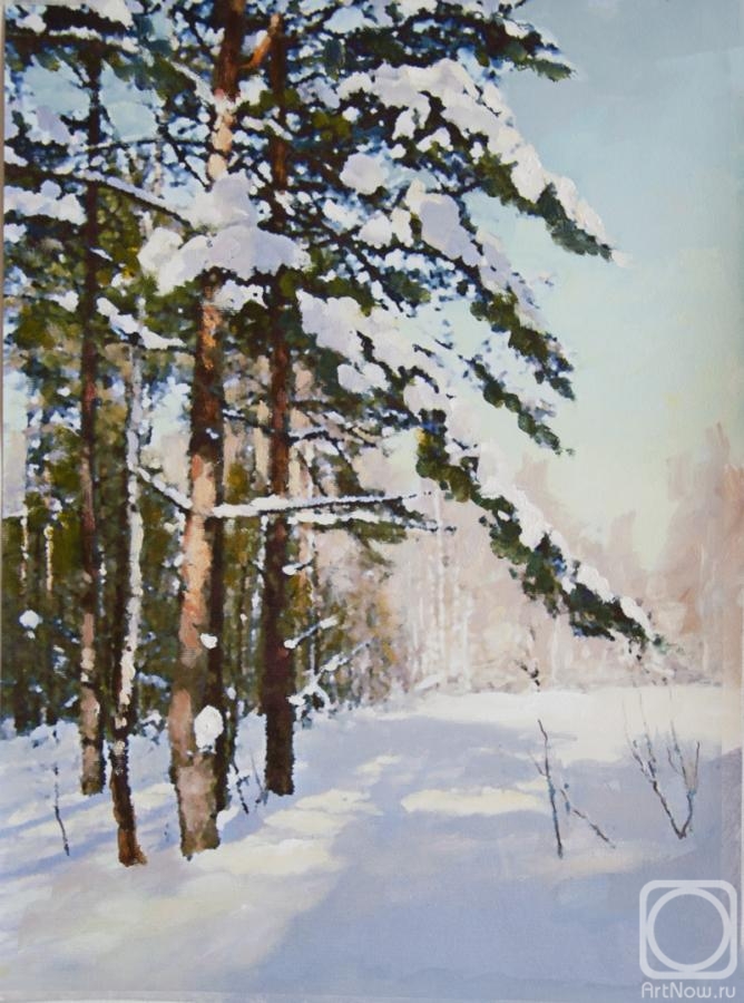 Kugel Aleksandr. Winter landscape
