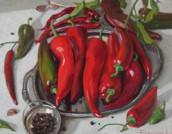 Red pepper. Bezborodykh Dina