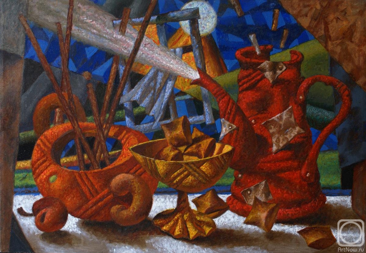 Dergun Sergey. Evening tea with pads