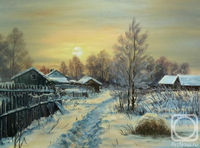 Efimova Tatiana. Winter morning