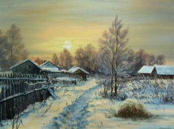 Winter morning. Efimova Tatiana