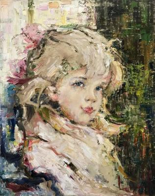 Annushka (Portrait Lit By The Sun). Glazkov Denis
