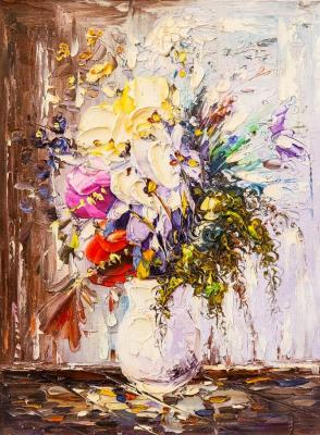 Bouquet with a yellow rose N3. Vlodarchik Andjei