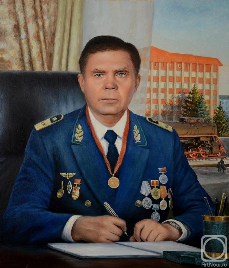 Bakaeva Yulia. The portrait of the head