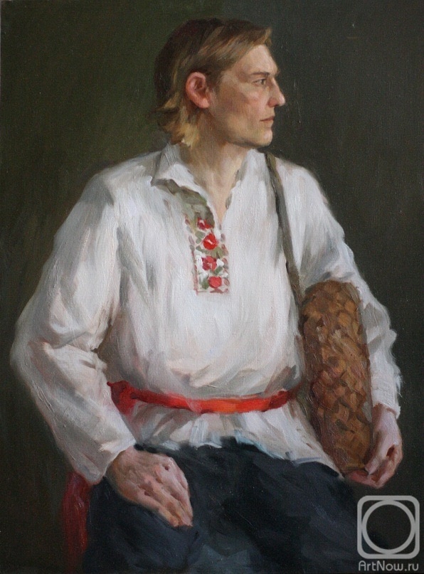 Dordyuk Dmitriy. Portrait of a model with hands