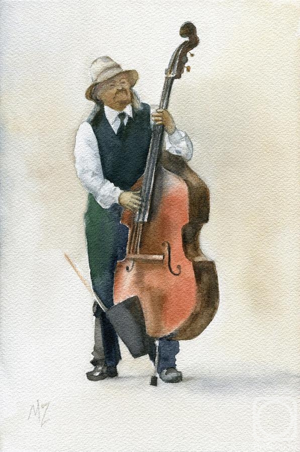 Zozoulia Maria. Street musician