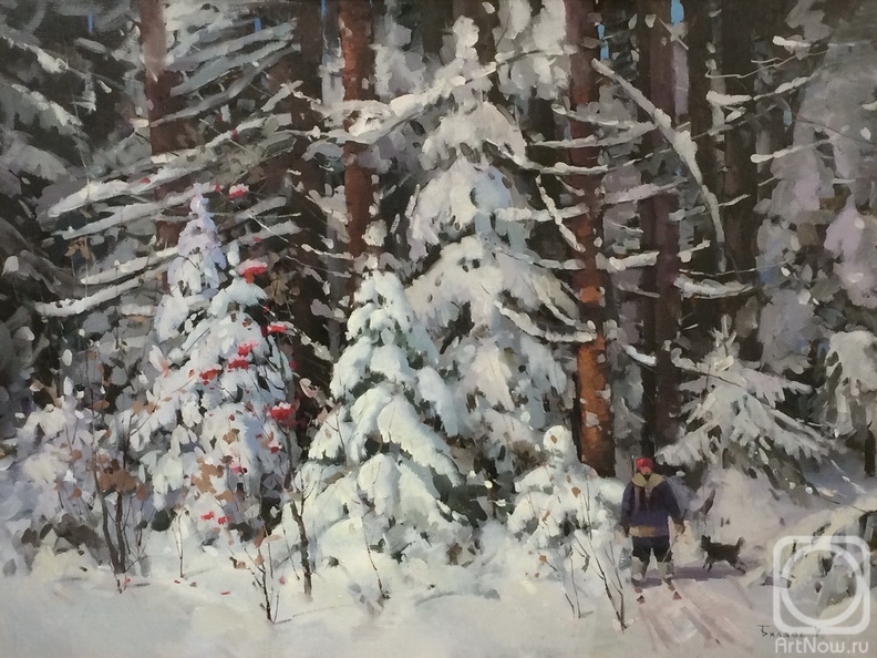 Bilyaev Roman. A tale in the winter forest