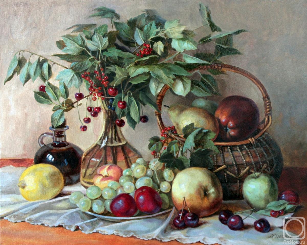 Norenko Anastasya. Berries and fruits