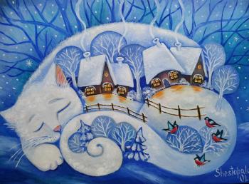 Cozy winter (Winter Wonderland). Shestopalova Olga