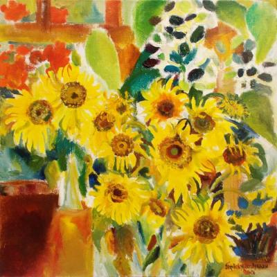 Sunflowers 2. Petrovskaya-Petovraji Olga