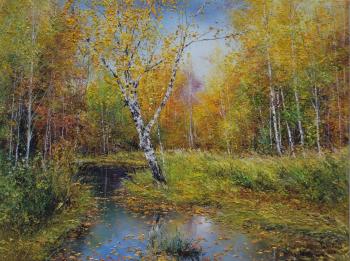 Near the Spring (Birch Near The Water). Vokhmin Ivan